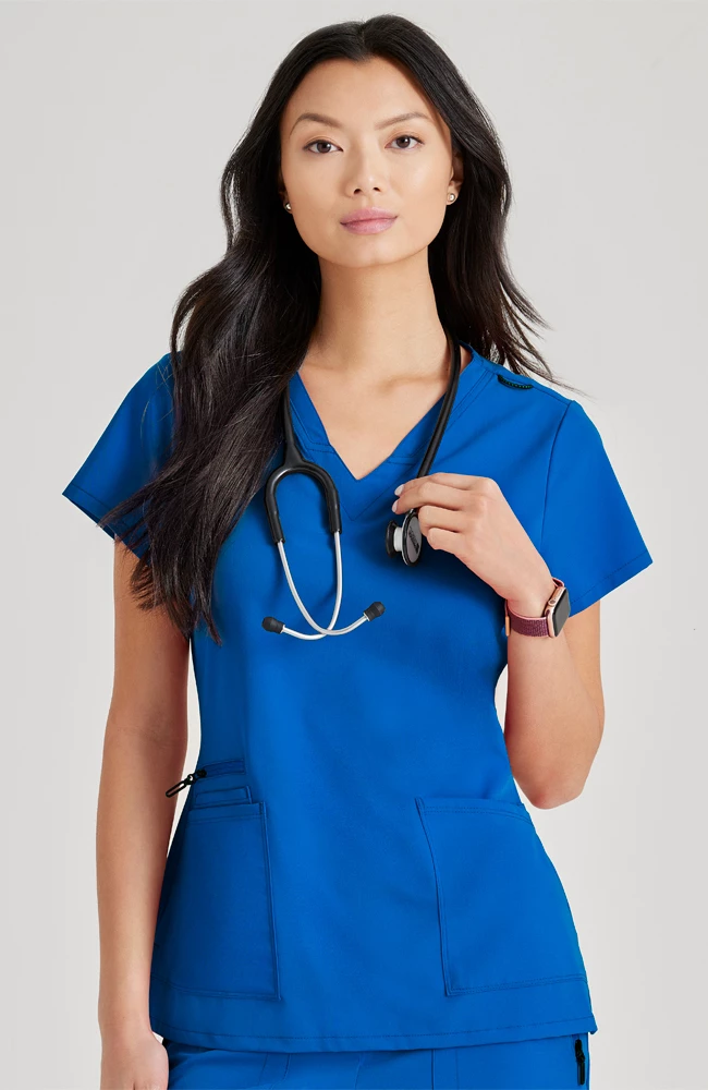 Barco Uniforms Barco Unify Women's V-Neck Scrub Top 1 Barco Uniforms Barco Unify Women's V-Neck Scrub Top