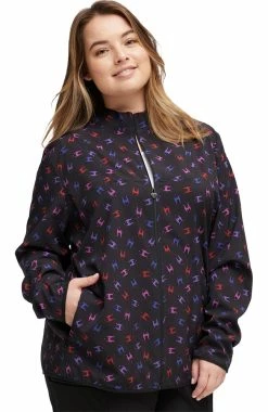 Heartsoul Women's Packable I Run This Castle Print Jacket