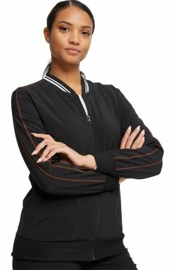 Cherokee Women's Undying Love Print Bomber Jacket