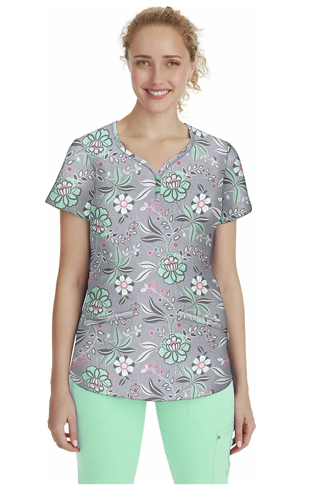 Healing Hands Women's Isabel Simply Sweet Print Scrub Top 1 Healing Hands Women's Isabel Simply Sweet Print Scrub Top