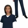Koi Women's Eco Solid Scrub Top & Nova Tapered Scrub Pant Set