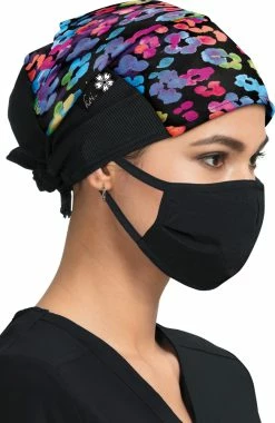 Koi Women's Multi Cheetah Surgical Print Hat