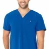 Urbane Men's Tuckable Solid Scrub Top