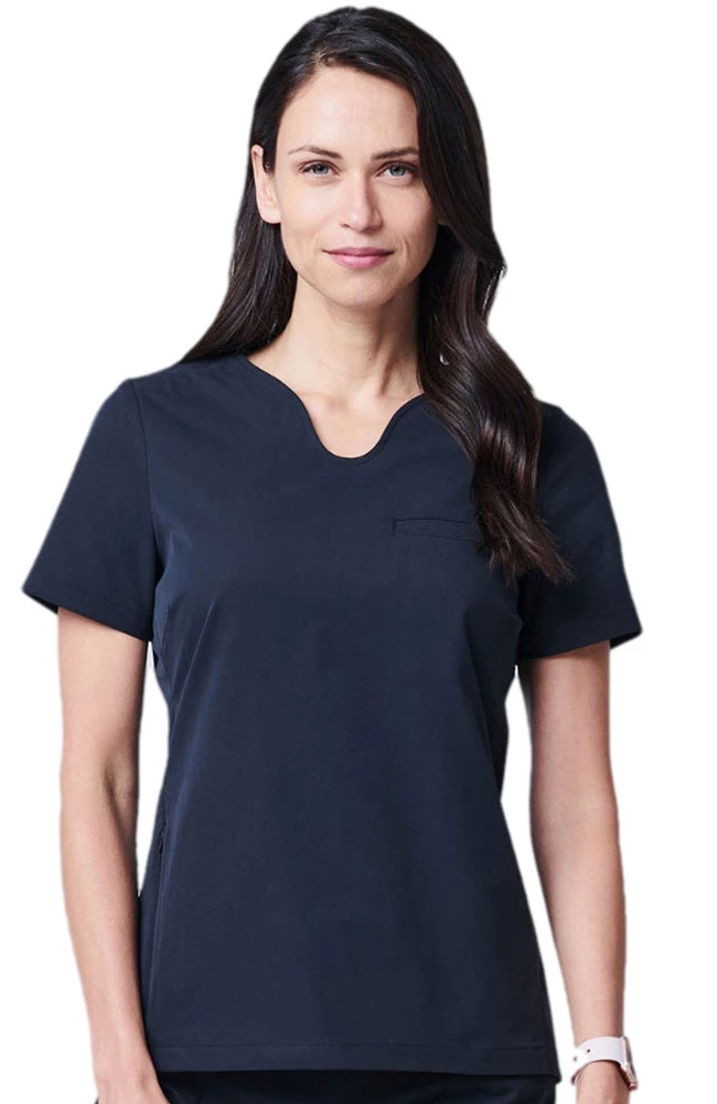 Medelita Women's Sola Solid Scrub Top 1 Medelita Women's Sola Solid Scrub Top