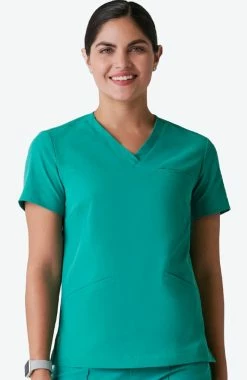 Medelita Women's Calyx V-Neck Scrub Top