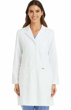Maevn Uniforms Women's 36" Notch Collar Lab Coat