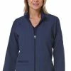 Maevn Uniforms Women's Envy Zip Front Solid Scrub Jacket