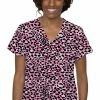 Med Couture Women's Vicky Animal Print Top