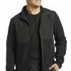 White Cross Men's Polar Fleece Warm Up Solid Scrub Jacket