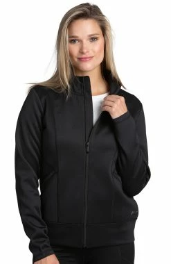 White Cross Women's Zip Front Scrub Jacket