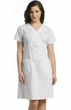 White Cross Women's A-Line Scrub Dress