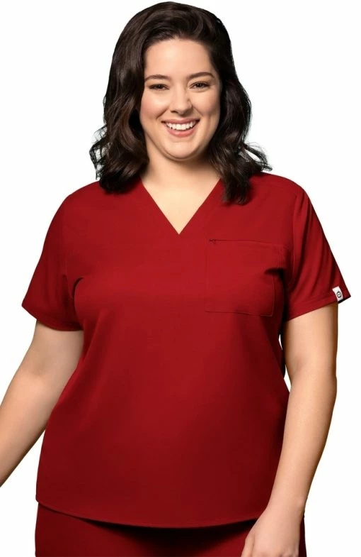 WonderWink Women's V-Neck Tuck In Scrub Top -Scrubs for Women Sales Store 1 wk 6222 650