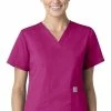 Carhartt Women's V-Neck Scrub Top