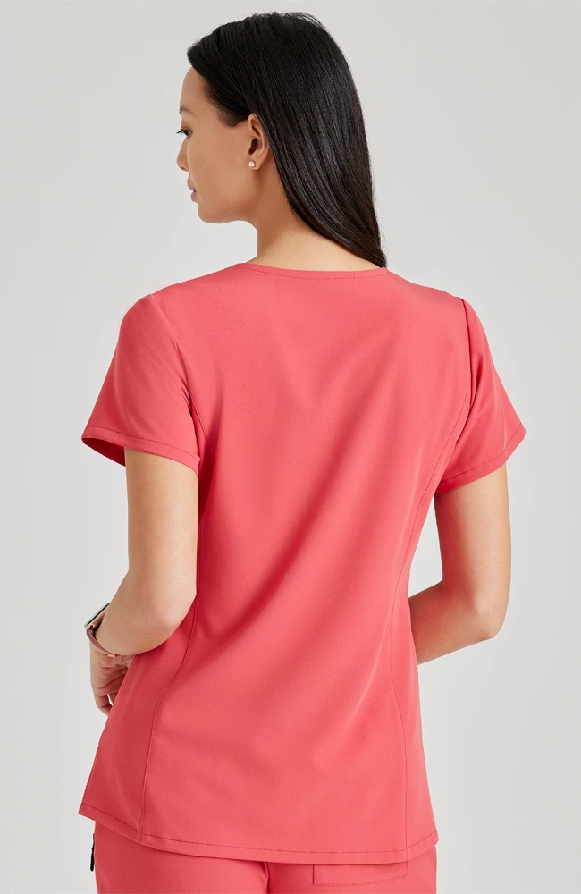 Barco Uniforms Barco Unify Women's Sweetheart Scrub Top 2 Barco Uniforms Barco Unify Women's Sweetheart Scrub Top - Image 2
