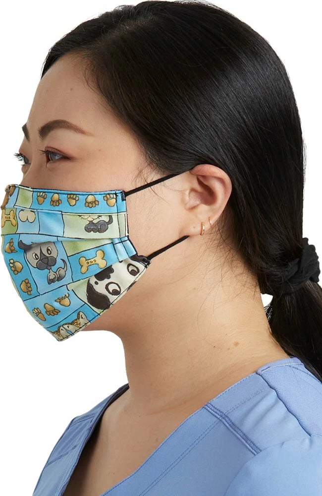 Cherokee Women's Reversible Pet Shop Boys & Starlet Print Face Mask 2 Cherokee Women's Reversible Pet Shop Boys & Starlet Print Face Mask - Image 2