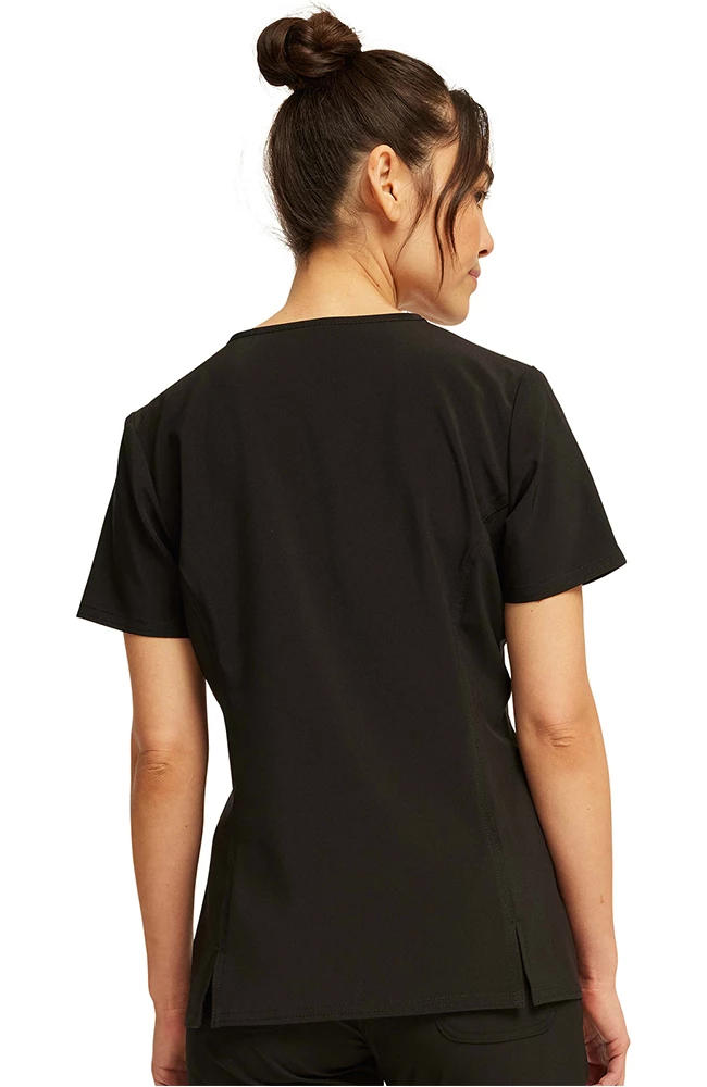 Cherokee Women's Dug The Dog Print Scrub Top 2 Cherokee Women's Dug The Dog Print Scrub Top - Image 2