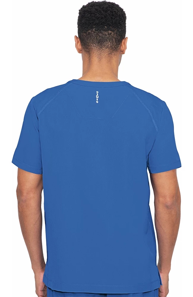 Healing Hands Clearance Men's Steven V-Neck Solid Scrub Top 2 Healing Hands Clearance Men's Steven V-Neck Solid Scrub Top - Image 2