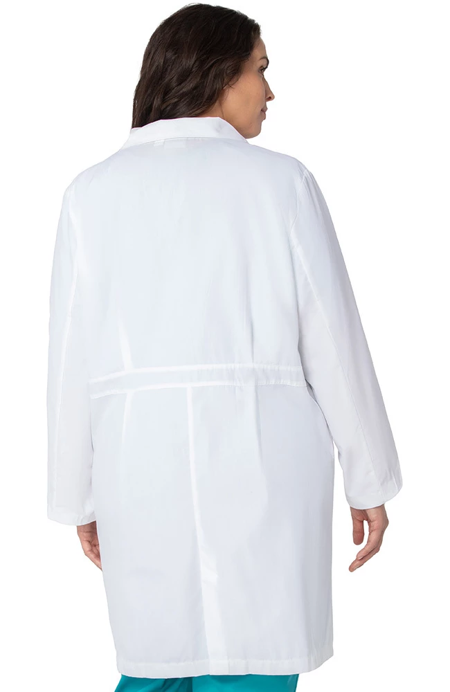 Landau Women's 37" Lab Coat With Tablet Pocket 2 Landau Women's 37" Lab Coat With Tablet Pocket - Image 2