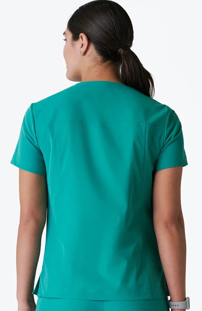 Medelita Women's Calyx V-Neck Scrub Top 2 Medelita Women's Calyx V-Neck Scrub Top - Image 2