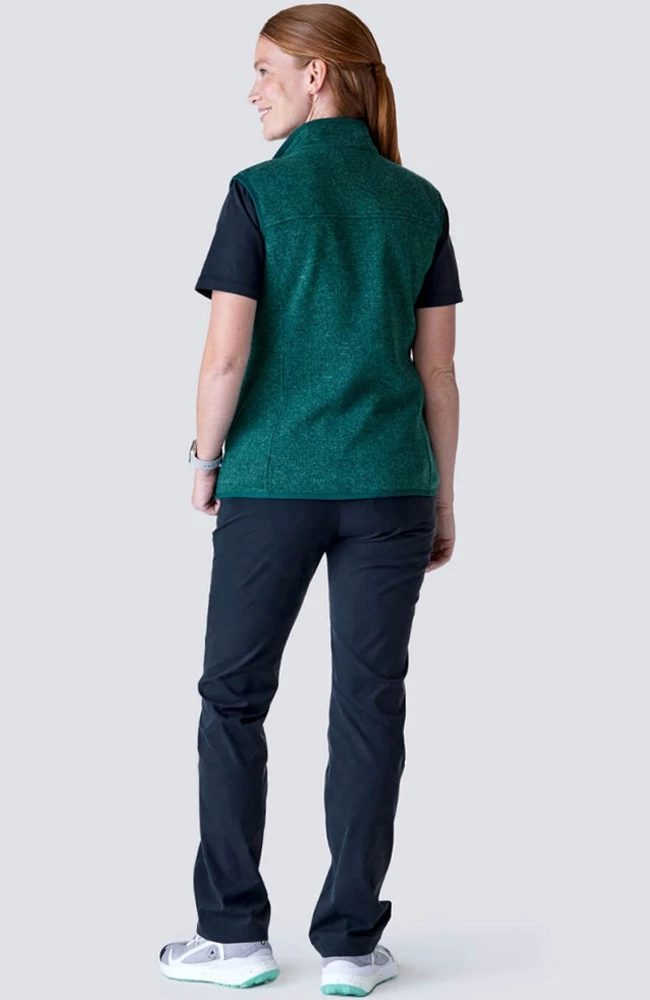 Medelita Women's Strata Sweater Fleece Vest 2 Medelita Women's Strata Sweater Fleece Vest - Image 2