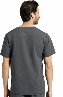 White Cross Men's V-Neck Chest Pocket Solid Scrub Top 5 White Cross Men's V-Neck Chest Pocket Solid Scrub Top -Scrubs for Women Sales Store 2 wc 2206 650