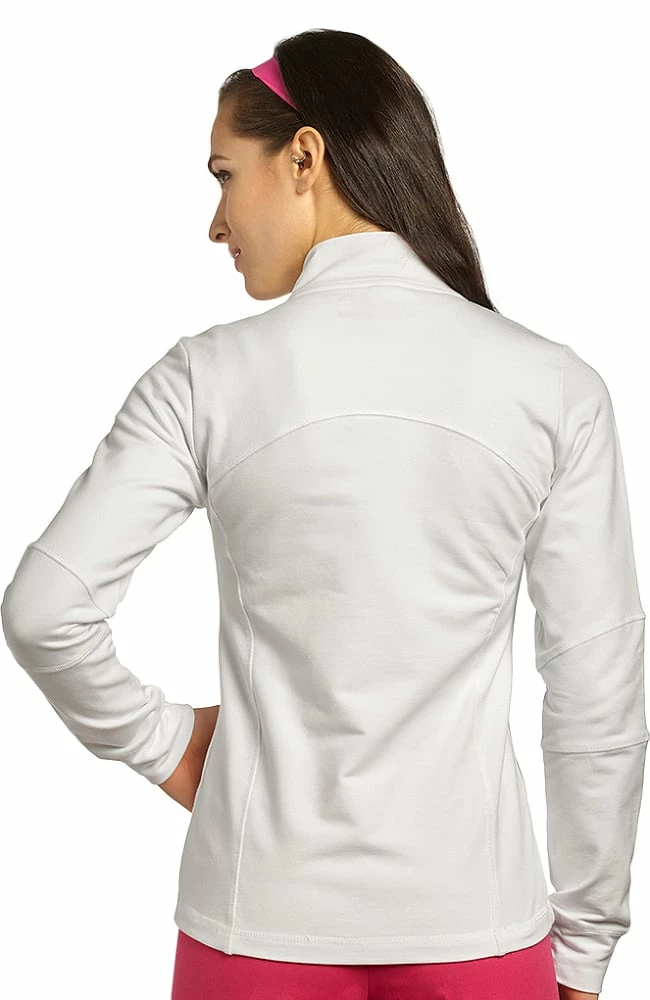 White Cross Women's French Terry Jacket 2 White Cross Women's French Terry Jacket - Image 2
