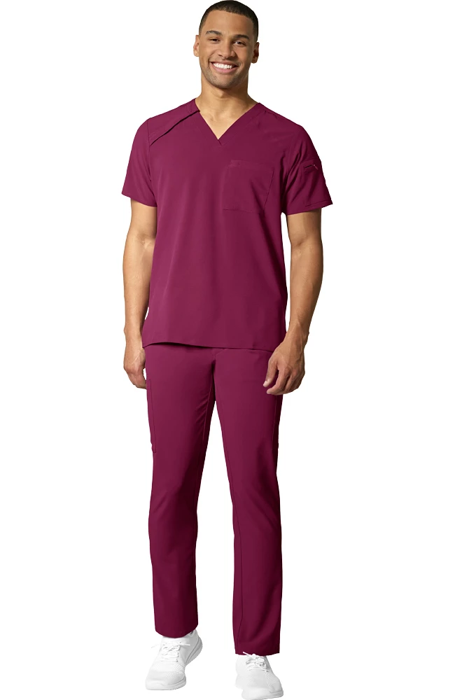 WonderWink Men's Straight Slim Scrub Pant 2 WonderWink Men's Straight Slim Scrub Pant - Image 2