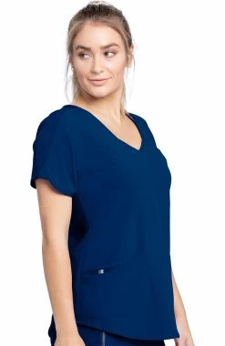 Barco One Women's Joy Solid Scrub Top -Scrubs for Women Sales Store 3 bc bwt071 650