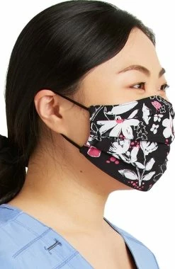 Cherokee Women's Reversible Hopeful Hearts & Bloom-tanical Print Face Mask 7 Cherokee Women's Reversible Hopeful Hearts & Bloom-tanical Print Face Mask -Scrubs for Women Sales Store 3 ck ck508h2 650