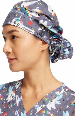 Cherokee Women's Toothicorn Magic Print Bouffant Scrub Hat 6 Cherokee Women's Toothicorn Magic Print Bouffant Scrub Hat -Scrubs for Women Sales Store 3 ck ck514 print 650
