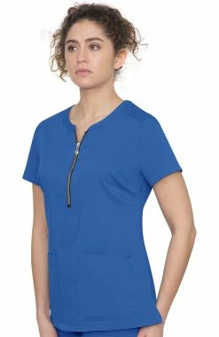 Healing Hands Women's Jean Solid Scrub Top -Scrubs for Women Sales Store 3 hh 2339 650