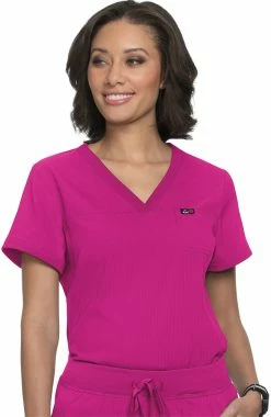 Koi Women's Vivacious Solid Scrub Top -Scrubs for Women Sales Store 3 ko 1041 650