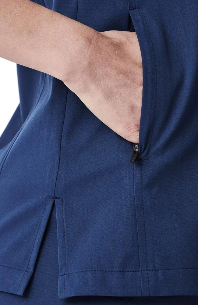 Medelita Women's Vista Solid Scrub Top 3 Medelita Women's Vista Solid Scrub Top - Image 3