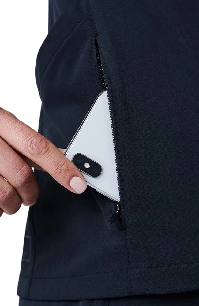 Medelita Women's Sola Solid Scrub Top 3 Medelita Women's Sola Solid Scrub Top - Image 3