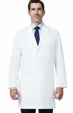 Medelita Men's M3 Laennec Classic Fit 40" Lab Coat 8 Medelita Men's M3 Laennec Classic Fit 40" Lab Coat -Scrubs for Women Sales Store 3 md lmm3lc 650