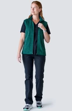 Medelita Women's Strata Sweater Fleece Vest 7 Medelita Women's Strata Sweater Fleece Vest -Scrubs for Women Sales Store 3 md sj12171 650