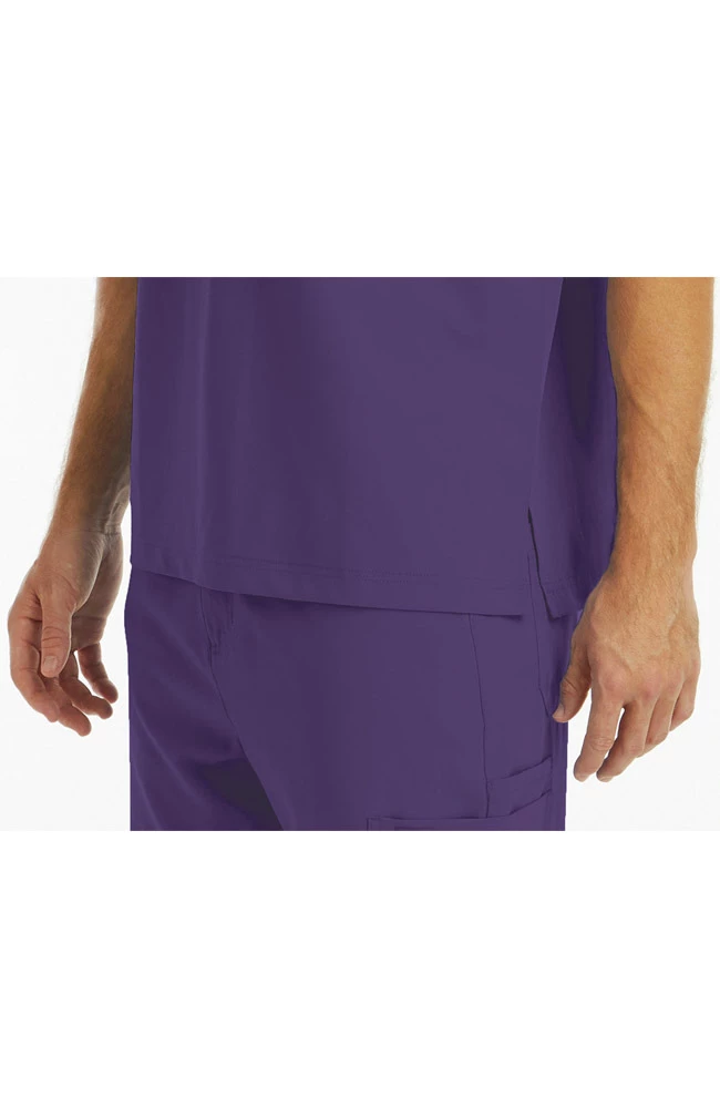 Maevn Uniforms Men's Chest Pocket V-Neck Scrub Top 3 Maevn Uniforms Men's Chest Pocket V-Neck Scrub Top - Image 3