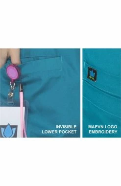 Maevn Uniforms Women's Boot Cut Cargo Scrub Pant 5 Maevn Uniforms Women's Boot Cut Cargo Scrub Pant -Scrubs for Women Sales Store 3 mv 9626 650