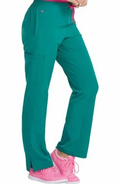 Med Couture Women's Drawstring Cargo Pocket Scrub Pant -Scrubs for Women Sales Store 3 pe 8719 650