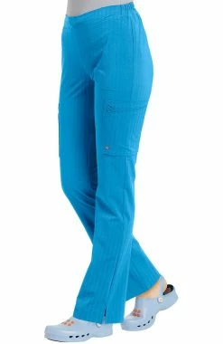 White Cross Women's Seersucker Cargo Scrub Pant 6 White Cross Women's Seersucker Cargo Scrub Pant -Scrubs for Women Sales Store 3 wc 306 650