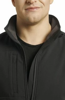 White Cross Men's Polar Fleece Warm Up Solid Scrub Jacket 7 White Cross Men's Polar Fleece Warm Up Solid Scrub Jacket -Scrubs for Women Sales Store 3 wc 453 650