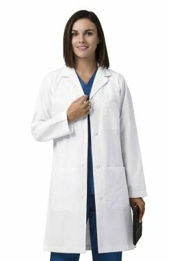 WonderWink Women's 38" Lab Coat 5 WonderWink Women's 38" Lab Coat -Scrubs for Women Sales Store 3 wk 7402 650