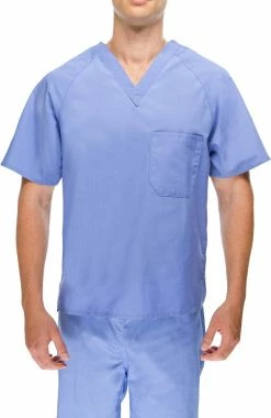 AllHeart Clearance Men's V-Neck Solid Scrub Top -Scrubs for Women Sales Store 4 ah b2005 clearance 650