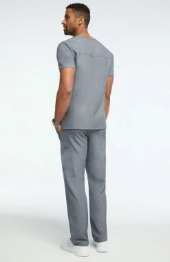 AllHeart Clearance Men's Solid Scrub Top & Cargo Scrub Pant Set 12 AllHeart Clearance Men's Solid Scrub Top & Cargo Scrub Pant Set -Scrubs for Women Sales Store 4 ah lsset1 clearance 650