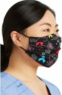 Cherokee Women's Reversible Hopeful Hearts & Bloom-tanical Print Face Mask 8 Cherokee Women's Reversible Hopeful Hearts & Bloom-tanical Print Face Mask -Scrubs for Women Sales Store 4 ck ck508h2 650
