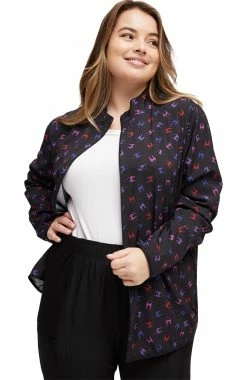 Heartsoul Women's Packable I Run This Castle Print Jacket 9 Heartsoul Women's Packable I Run This Castle Print Jacket -Scrubs for Women Sales Store 4 ck hs331 print 650