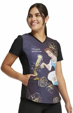 Cherokee Women's Choose Kindness Print Scrub Top 10 Cherokee Women's Choose Kindness Print Scrub Top -Scrubs for Women Sales Store 4 ck tf782 print 650