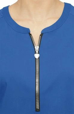 Healing Hands Women's Jean Solid Scrub Top -Scrubs for Women Sales Store 4 hh 2339 650