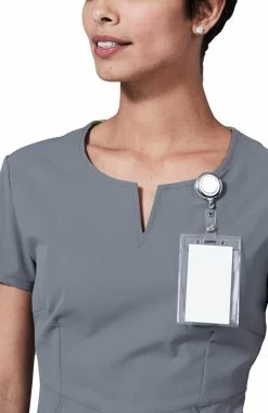 Medelita Women's Horizon V-Neck Solid Scrub Top 7 Medelita Women's Horizon V-Neck Solid Scrub Top -Scrubs for Women Sales Store 4 md horwst 650