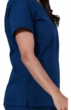 Medelita Women's Modern Fit V-Neck Solid Scrub Top -Scrubs for Women Sales Store 4 md mfcst 650